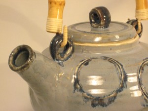 Blue Swirl Teapot